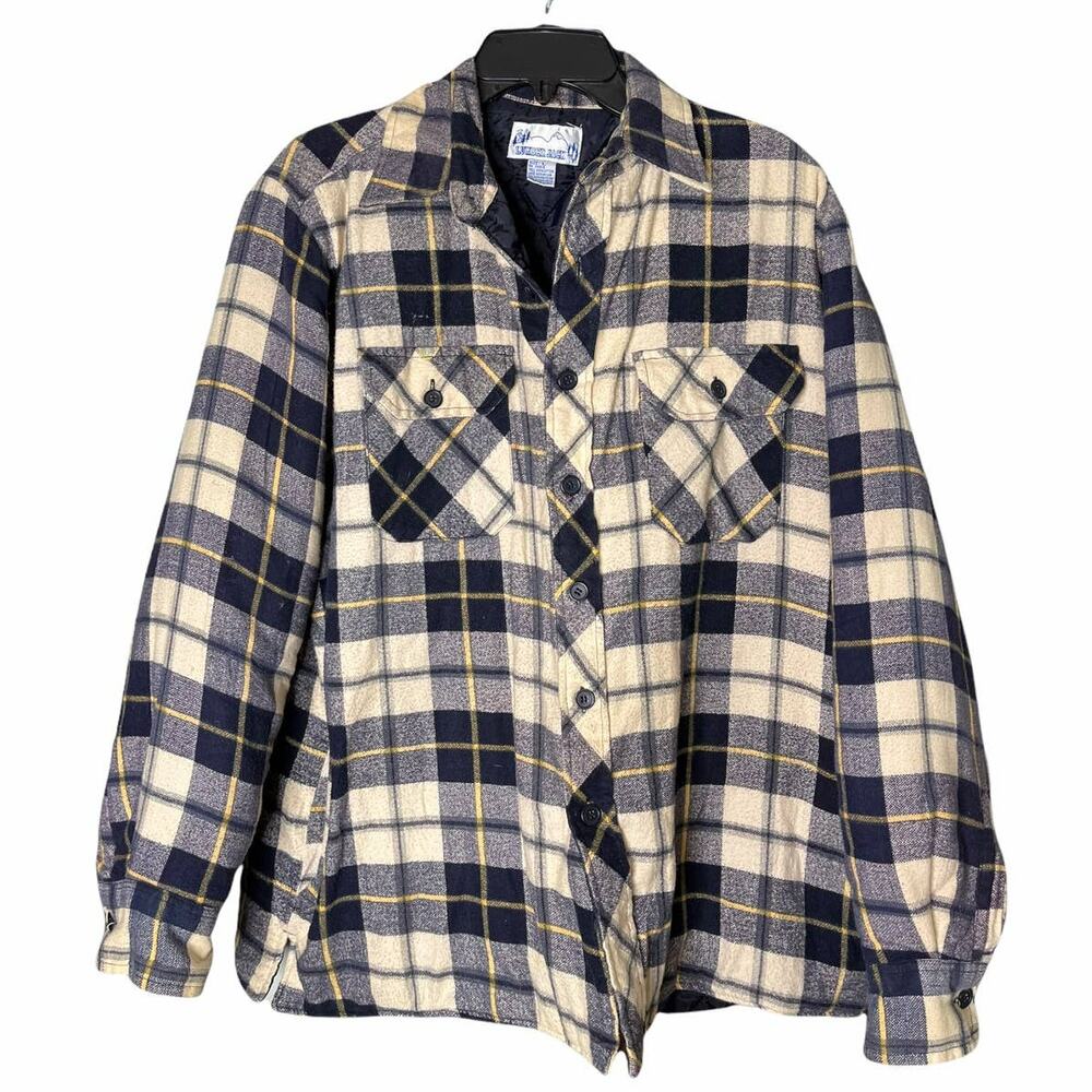 Vintage Flannel Lumber Jack Jacket